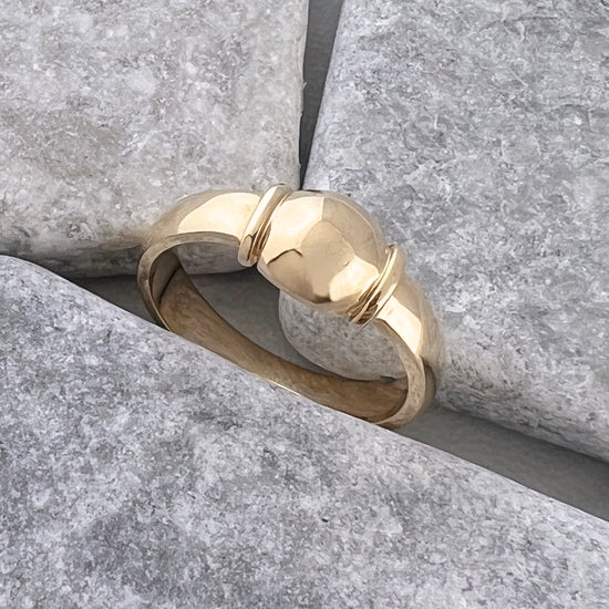 All 14k Gold Cape Cod Single Ball Ring