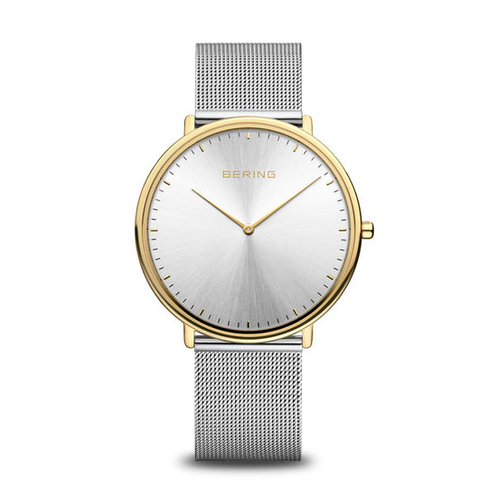Two Tone Slim Bering Watch