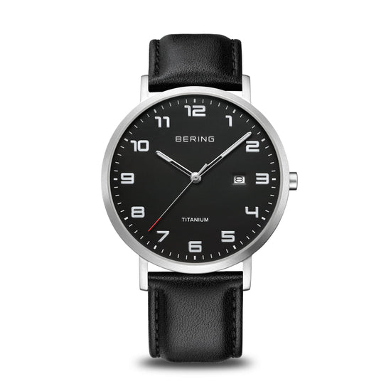 Black Titanium Bering Watch