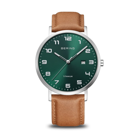 Green Titanium Bering Watch