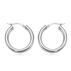 Sterling Silver Hoops