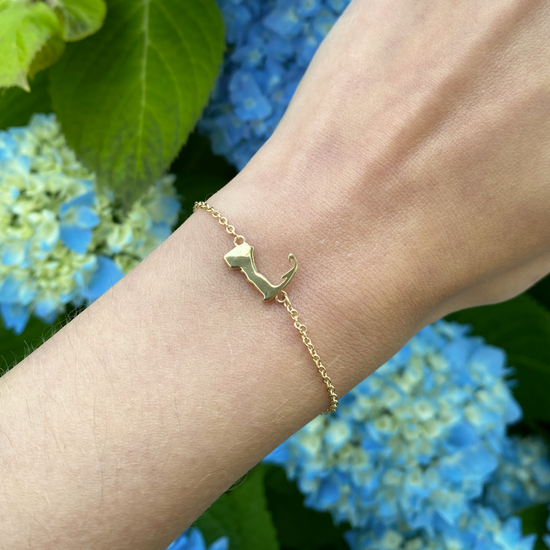 Capeology Cape Cod Map Bracelet