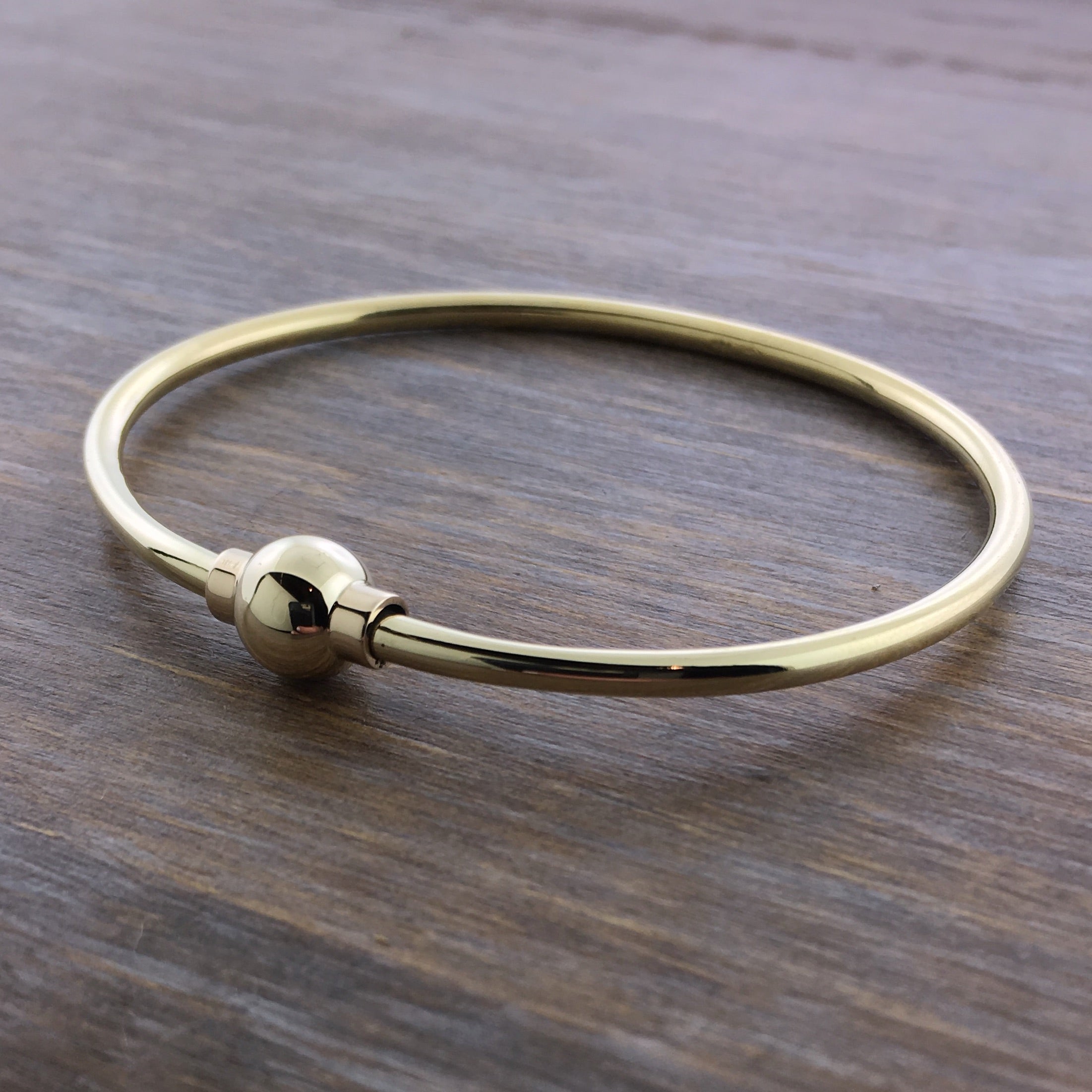 14k Gold Bead Bracelet - 2mm - Women and Men's Bracelet – Crystal Casman