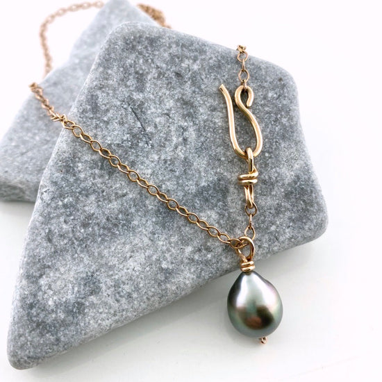 Tahitian Pearl Sea Drop Necklace
