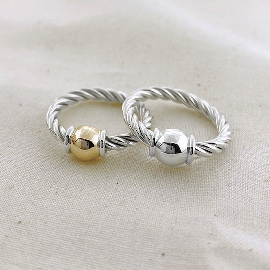Cape Cod Twist Single Ball Ring