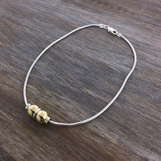 Cape Cod Double Ball Anklet