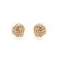 Twisted Love Knot Earring