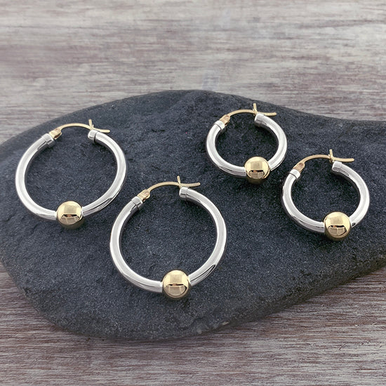 Two-Tone Cape Cod Classic Single Ball Hoops