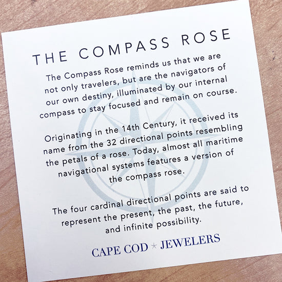 Smooth Compass Rose Pendants