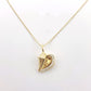 14k Gold + Diamond Conch Shell Necklace
