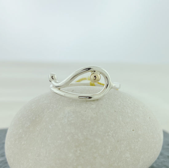Cape Cod Whale Ring
