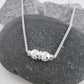 Cape Cod Double Ball Wheat Chain Necklace