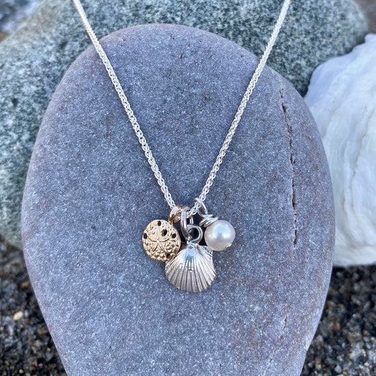Sea Treasure Charm Necklace