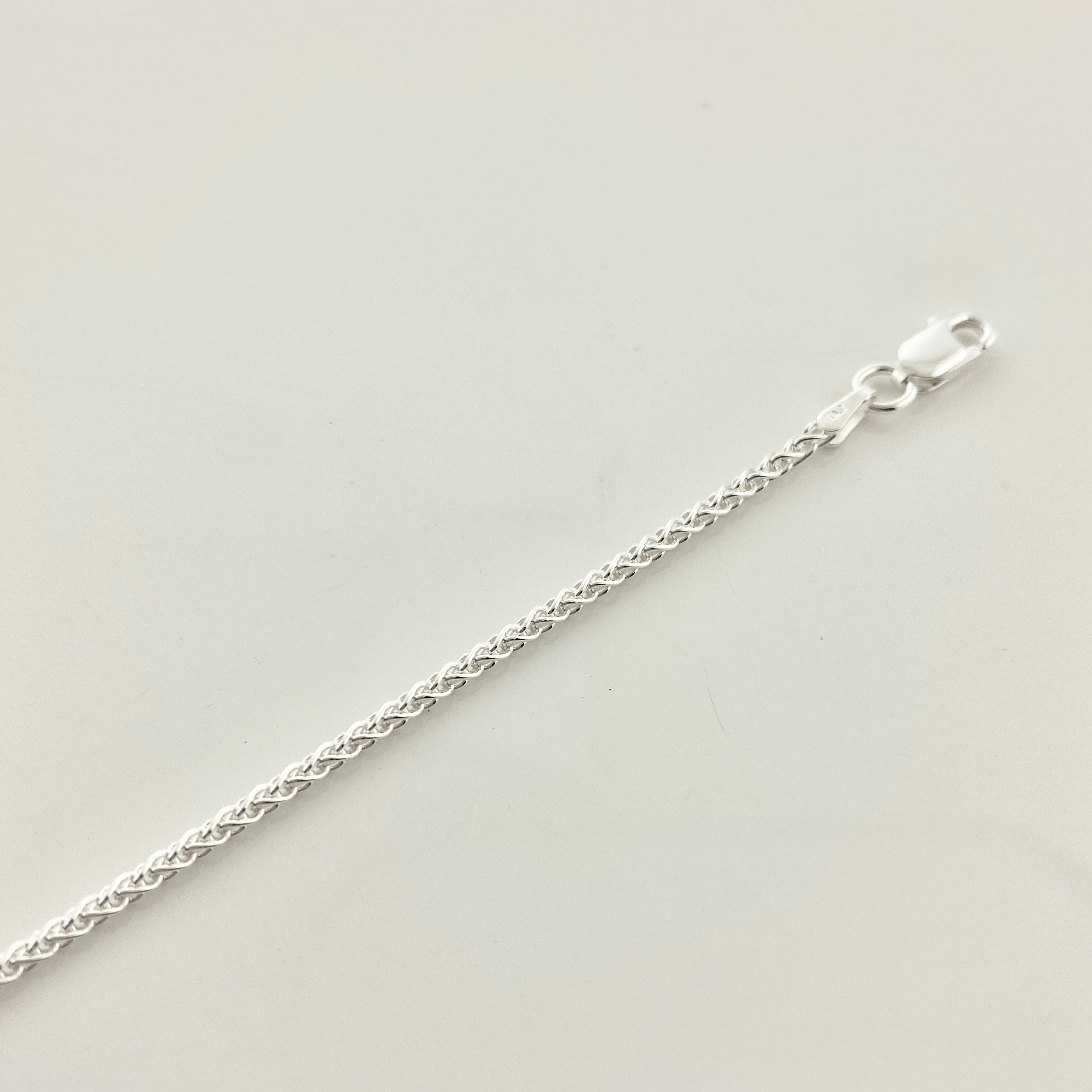 2 mm Sterling Silver Wheat Chain – Cape Cod Jewelers