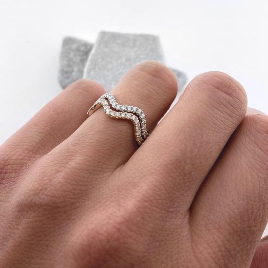 Calm Waves Diamond Band