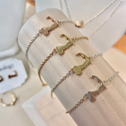 Capeology Cape Cod Map Bracelet