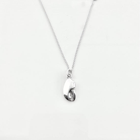 Sterling Silver Lobster Claw Pendant
