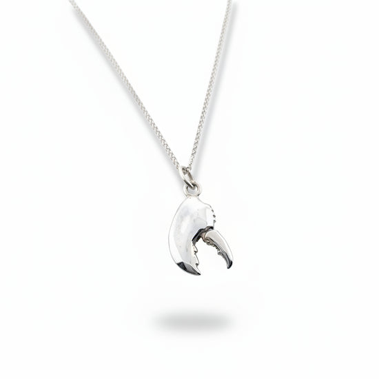 Sterling Silver Lobster Claw Pendant
