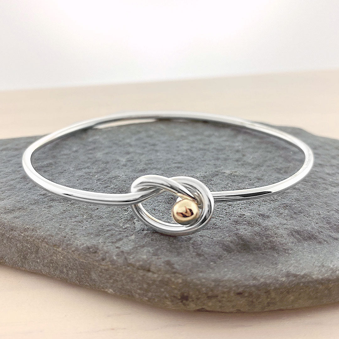 Couldnt Tie The Knot Without You Bangle  Jewellery  Persnickety Co  The  Persnickety Co