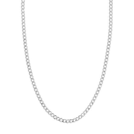 Sterling Silver 4.5mm Curb Link Chain