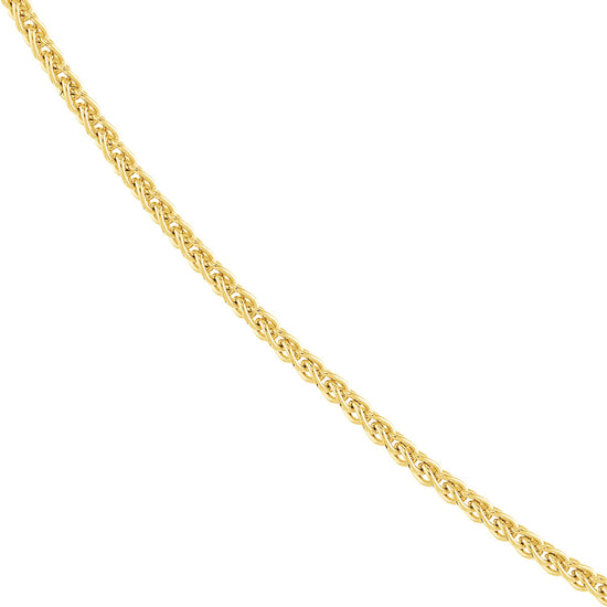 .85 mm 14k Gold Wheat Chain