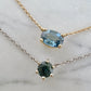 Green Ocean Sapphire Necklace
