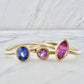 Lavender Sapphire Bezel Ring