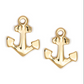 Petite Anchor Stud Earrings