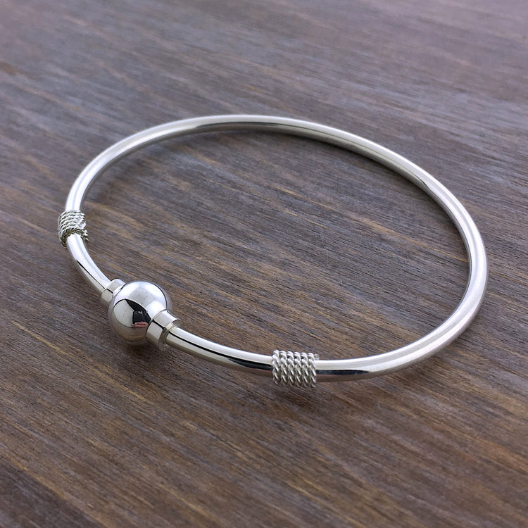 The Cape Cod Double Ball Bracelet available in sterling silver and 14k ...