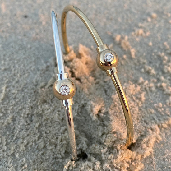 Cape Cod Diamond Ball Bracelet