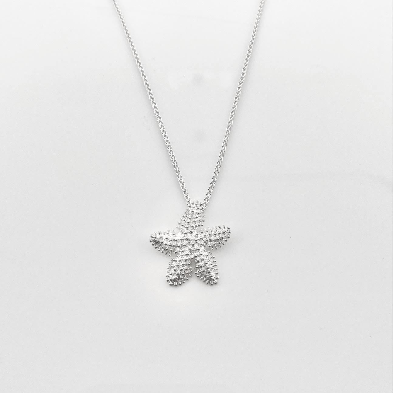 14K Yellow Gold Starfish Pendant (Chain Sold Separately) – Makani Hawaii