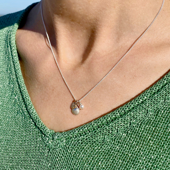 Sea Treasure Charm Necklace